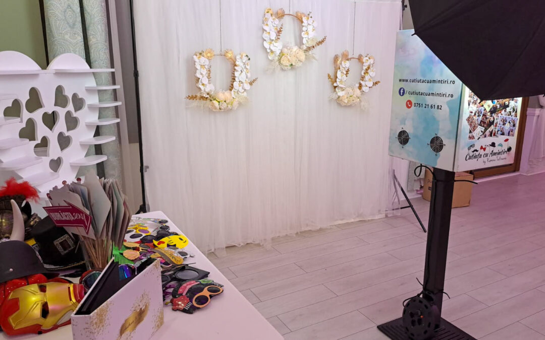 Cabina Foto la Nuntă – Alegerea Perfectă pentru Oaspeți și Amintiri de Neuitat